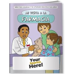 Coloring Book - My Visit To The Pharmacy Spanish