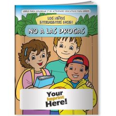 Coloring Book - Smart Kids Say No To Drugs Spanish