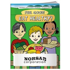 Coloring Book: Eat Right, Eat Healthy