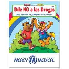 Coloring Book: Smart Kids Say No To Drugs (spanish)