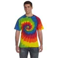 Colortone Unisex Multi-Color Tie-Dyed T-Shirt