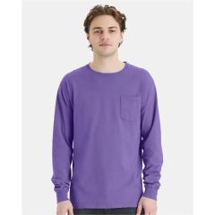 Comfortwash By Hanes Unisex Garment-Dyed Long Sleeve T-Sh