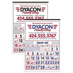 Commercial 12-Sheet Calendar