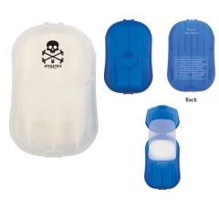 Compact-Cased Hand Soap Sheets