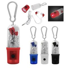 Compact Earbuds With LED Light