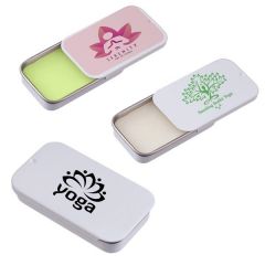 Compact Tin-Encased Lip Moisturizer