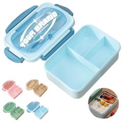 Compartment Leak Proof Bento Box Set W/ Cutlery