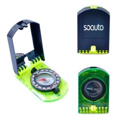 Compass, Mirror and Magnifying Glass Camping Tool