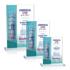 Composite Vertical Vividprint Award - Teal