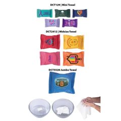 Compressed Plant Based Towel 12 Inch X 9 Inch - Digital Splash