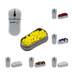 Computer Mouse-Shaped Mint Tin