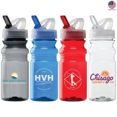 Concord 20 Oz Pet Bike Bottle W/Flip Spout Lid