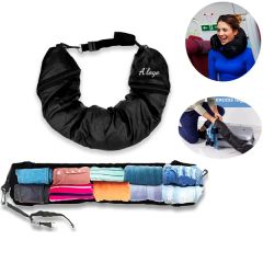 Convenient Stuffable Travel Neck Pillow Case Cover