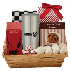 Cookie And Coffee Holiday Basket