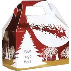 Cookie Box - Christmas 6.4 Inch X 3.4 Inch X 3.9 Inch
