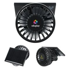 Cool Aid Solar-Powered Portable Fan With Clip
