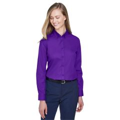 Core365 Ladies' Operate Long-Sleeve Twill Shirt