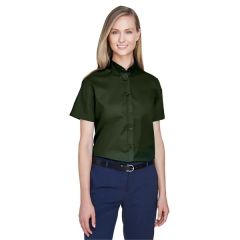 Core365 Ladies' Optimum Short-Sleeve Twill Shirt