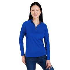 Core365 Ladies' Origin Performance Pique Quarter-Zip