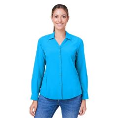 Core365 Ladies' Ultra Uvp Long-Sleeve Marina Shirt