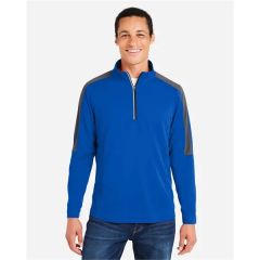 Core365 Men's Market Snag Protect Mesh Colorblock Quarter