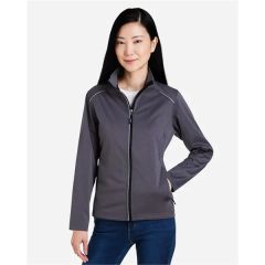 Core365 Women's Techno Lite Three-Layer Knit Tech-Shell