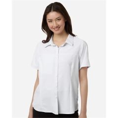Core365 Women's Ultrauvp Shoreline Short Sleeve Staff Shirt