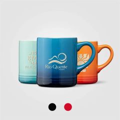 Corin Ceramic Ombre Silhouette Mug - 12 Oz - Ceram-X