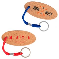 Cork Floating Key Tag