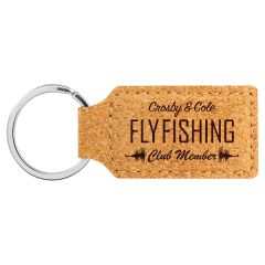 Cork Keychain