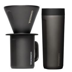 Corkcicle Pour-Over Kit 17 Oz Commuter Cup Setceramic Slate
