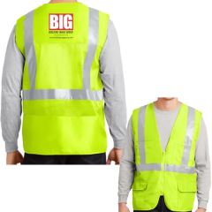 Cornerstone Ansi 107 Class 2 Mesh Back Safety Vest