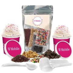 Corporate Color Creations With Ice Cream Topping Kit - 2 Pt