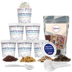 Corporate Color Creations With Ice Cream Topping Kit - 6 Pt