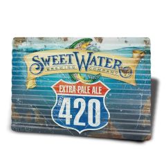 Corrugated Aluminum Sign 16 X 24