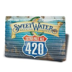 Corrugated Aluminum Sign 16 X 24 Four Color Process