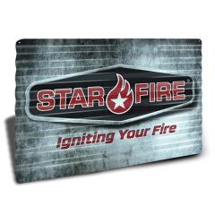 Corrugated Aluminum Sign 18 X 24