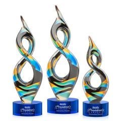 Cosenzo Award On Marvel Base - Blue