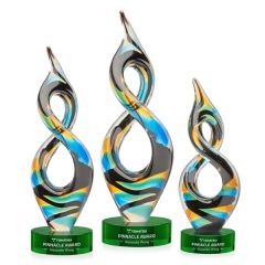 Cosenzo Award On Stanrich Base - Green