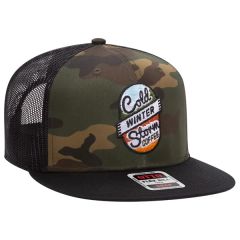 Cotton Blend 6 Panel Mesh Back Hat