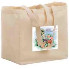 Cotton Canvas Grocery Bag In Cmyk - 6 Oz - Color Evolution