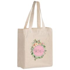Cotton Canvas Tote Bag In Cmyk - 6 Oz - Color Evolution