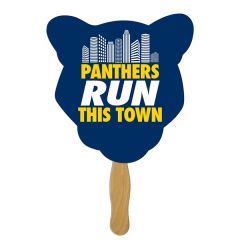 Cougar Hand Fan Full Color 1 Side