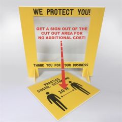 Counter Shield/Barrier 42 Inch High X 24 Inch Wide