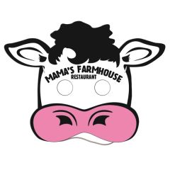 Cow Mask W/Elastic
