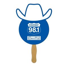 Cowboy Hand Fan