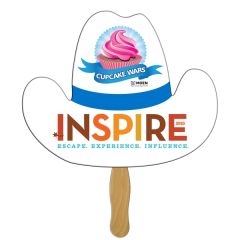Cowboy Hat Hand Fan