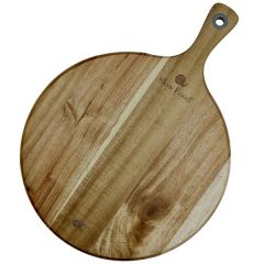 Craftkitchen 11.5 Inch  Round Chop/Prep/Serve Board