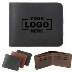 Crazy Horse Leather Men's Wallet Fashionable Unisex