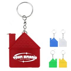 Creative Custom House Measuring Tape Keychain